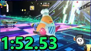 (WR) Kirby Air Riders - Cyberion Highway в масштабе 1:52.53