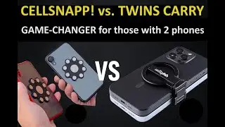 Cell Snap vs Twins Carry dual phone holders   cases   Shootout - Long 30min version