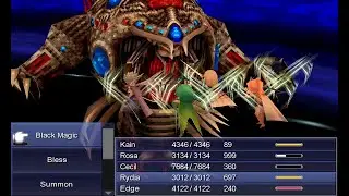 Final Fantasy IV [PC] Playthrough #040, Final Boss: Zeromus; Final Scenes and Credits