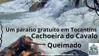 Cachoeira do Cavalo Queimado um  para&iacute;so gratuito em Rio da Concei&ccedil;&atilde;o Tocantins .Ep.102