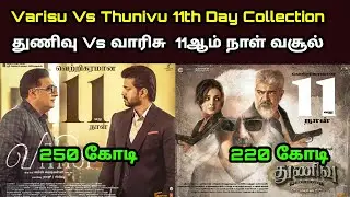 Thunivu, Varisu Movie 11th Day Box office Collection [Varisu, Thunivu Day 11] Worldwide Collection