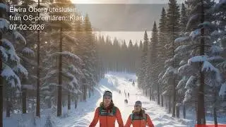 Elvira &Ouml;berg utesluten fr&aring;n OS-premi&auml;ren: Klart