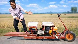 I Built a Petrol Engine Car Using Motorcycle Gearbox | Homemade Car Test Drive 😱