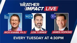 Weather Impact Live: Tracking the tropics with the Weather Channel's Rick Knabb