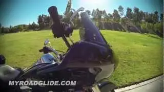 VTWINNOW.COM Review - WindVest Road Glide Windshield