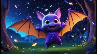 Three Little Bats Fly in the Dark + More Nursery Rhymes & Kids Songs