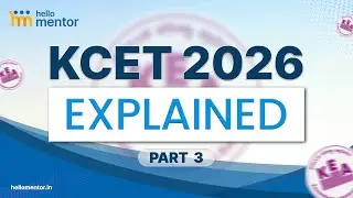 KCET 2026 Part 3 🔥 | KEA Reservations (76 Categories), Colleges, COMEDK & Special Exams