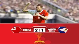 Tonga vs American Samoa | Qualifiers OFC | World Cup China 2026 | Round 1