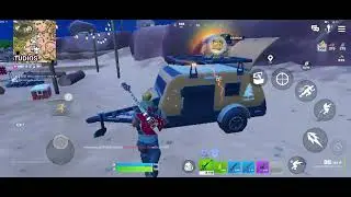 Playing Fortnite on mobile 