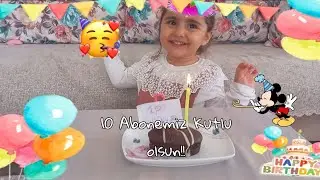10 ABONEMIZ KUTLU OLSUN DEFNE EMEKLIEL TV AILESI!!✨️🎉🎊🎀🎂(A&ccedil;ıklama👇)