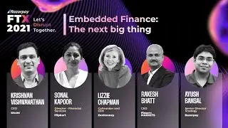 'Embedded Finance' with CEOs of Bajaj Finserv, ZestMoney, Kissht, and many more | FTX'21