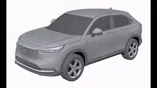 2022 Honda HR-V Patent Photos An Reveal Date