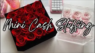 Cash Stuffing ft Rose Forever 🌹| Wallet Updates and NEW CASH ENVELOPE 🥰#cashstuffing