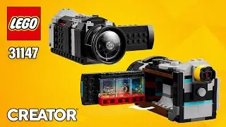 LEGO Video Camera (31147) from Creator Retro Camera | Building Instructions @TopBrickBuilder