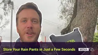 How To Pack Your Rain Pants in 25 seconds?