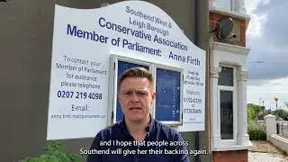 Will Quince visits Southend West & Leigh to campaign with Anna Firth