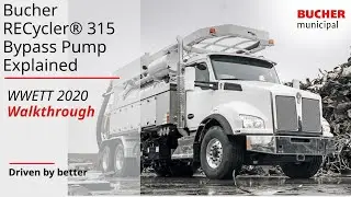 RECycler® 315 Bypass Pump Explained | WWETT 2020 Walkthrough
