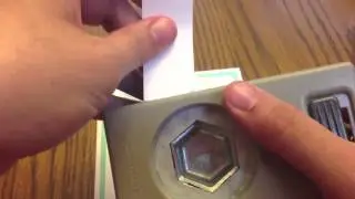 Banner points with Hexagon punch