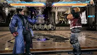 Kazuya Mishima Vs Paul Phoenix || Aggressive 3 Rounds || Tekken 8 Gameplay