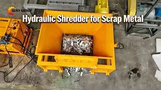 Why Choose a Hydraulic Shredder for Scrap Metal | Shredding HMS Bundles