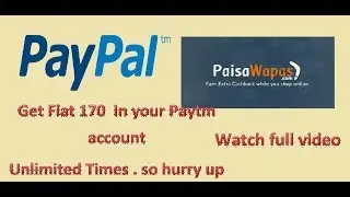 Paypal Rs 200 cashback on paypal
