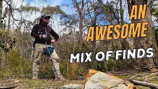 Coins, Relics and Jewellery found Metal Detecting the Australian Bush