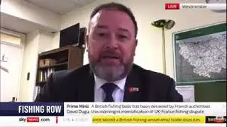 Sky News on French Fishing Licences 281021
