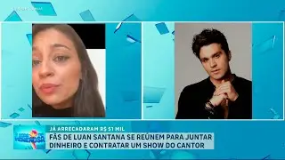 A HORA DA VENENOSA 29.03: Fãs de Luan Santana criam plano para ficar pertinho do cantor