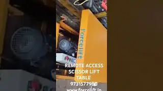 REMOTE ACCESS SCISSIR LIFT TABLE