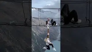Let her Go 🤝 #mountains #challenge #couple #hiking