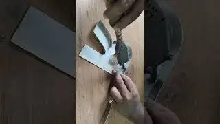 stainless steel letter making ☺️#shorts#trending#youtubeshorts#silver#steelletter#lettersign#making