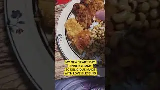 NEW YEAR'S DAY DINNER YUMMY #delicious #cooking #yummy #youareenough #believeinyourself #myfavorite