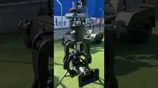 Arri EVO360 on set with mini jib, supported by C35 Vibration
