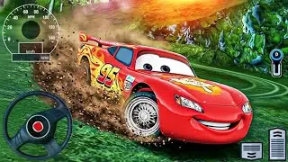 McQueen Car Drive Offroad Road - Extreme Car Driving Simulator Mod - Android GamePlay