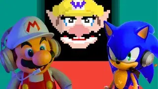 Sonic & Mario Play Wario Apparition (AI Voice Meme)