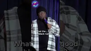 A white person with a black name 😂-Trixx | Full set-link in description #standup #crowdwork #funny