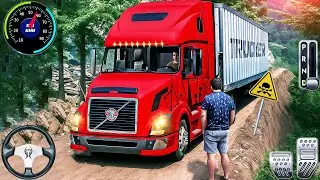 US Trailer Truck Car Transporter Driving - Cargo Delivery Truck Simulator 3D - Android GamePlay