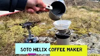 Soto Helix Coffee Maker - Your Favourite Filter Coffee when Wild Camping