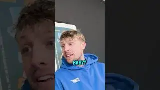Harry's reaction to our baby news... 🤣