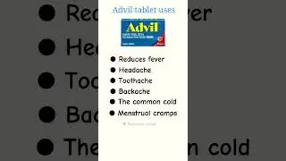 Advil tablet uses                                #viralvideo #shorts #trending #ytshorts