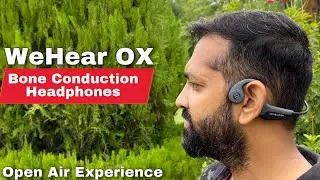 WeHear OX | Open ear wireless bone conduction headphones