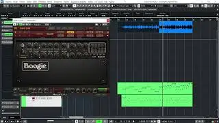 Mudan&ccedil;a de Presets do Amplitube com MIDI no Cubase #shorts