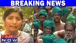 Political Leaders Visit Protesting Tamil Nadu Farmers In New Delhi