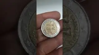 Slovensko 2 Euro 2009 Coin #ytshorts #coin