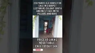 #siddipetproperty