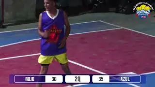 AZUL VS ROJO TORNEO NAVIDEÑO BASKEBALL SOSUA ABAJO 2k25