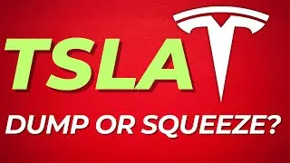 Tesla TSLA Stock Chart Analysis, More Squeeze?!