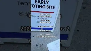 New York City Mayoral Election Early Voting all week long Hours & locations 2025 Oct 25-Nov 2 NYC