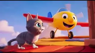 Airplane Flying in the Skies Vızzz | Fun Children's Songs