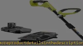Ryobi ONE+ 9 in. 18-Volt Lithium-Ion Cordless Edger, 1.3 Ah Battery and Charger Included